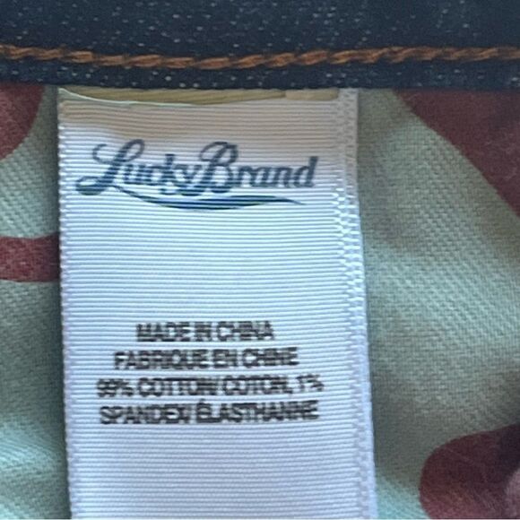 Lucky Brand Women's Blue Jeans Sofia Boot Size 2/26 Ankle - Picture 5 of 10